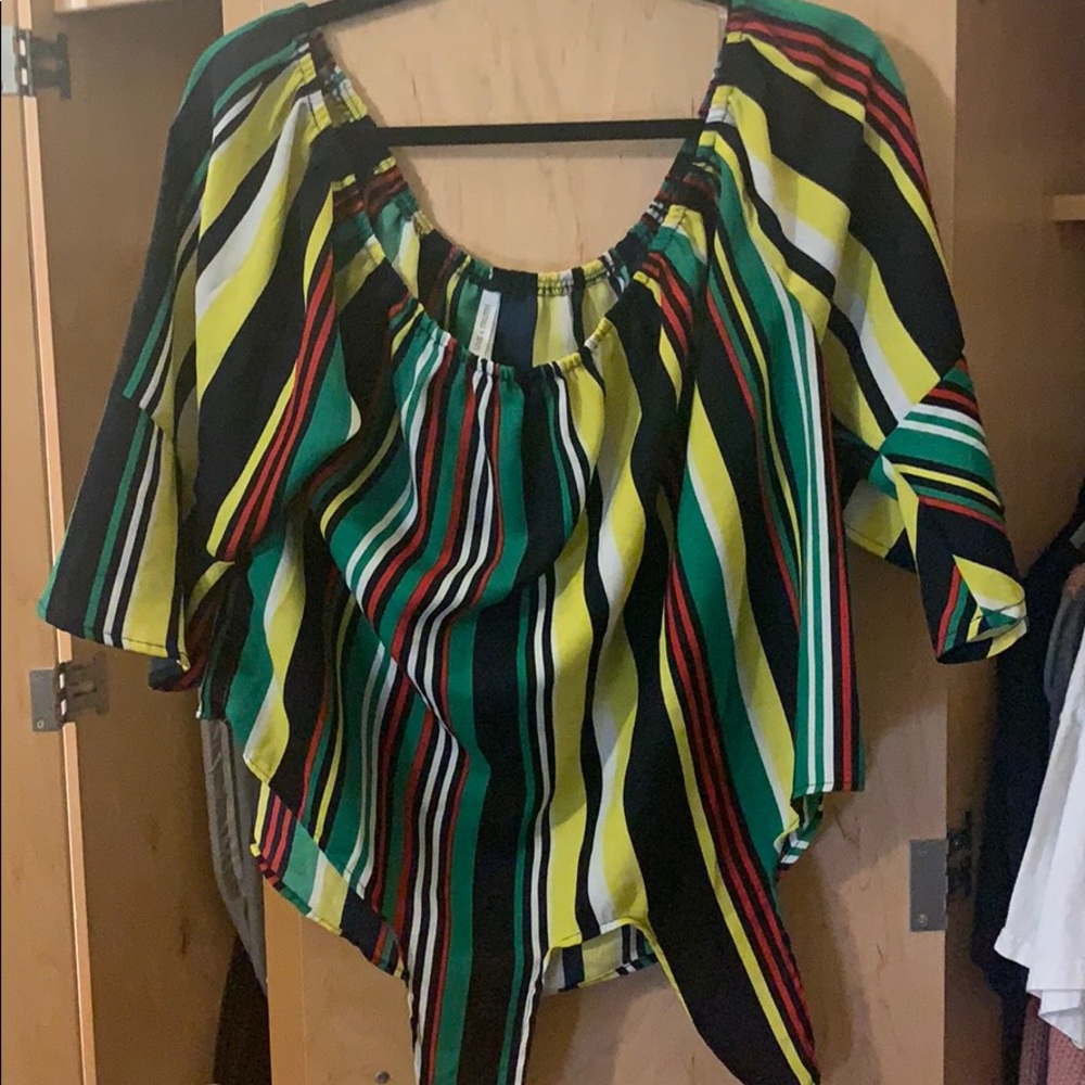Off the shoulder blouse